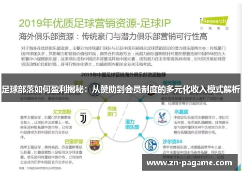 足球部落如何盈利揭秘:从赞助到会员制度的多元化收入模式解析 足球部落如何盈利揭秘:从赞助到会员制度的多元化收入模式解析